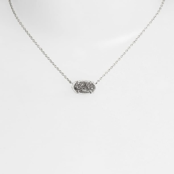 NEW Kendra Scott Elisa Silver Pendant Necklace - Picture 7 of 8